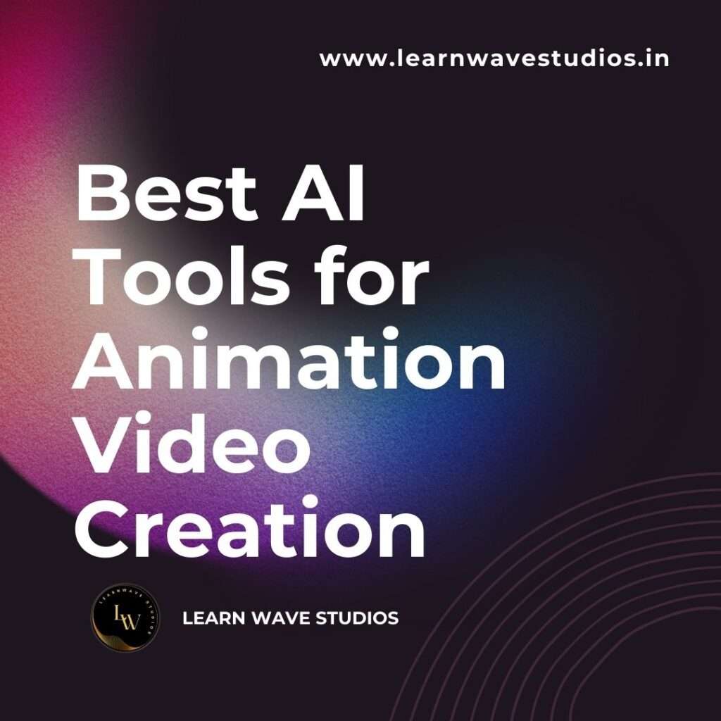 Best 5 AI tools for Animation Video Creation