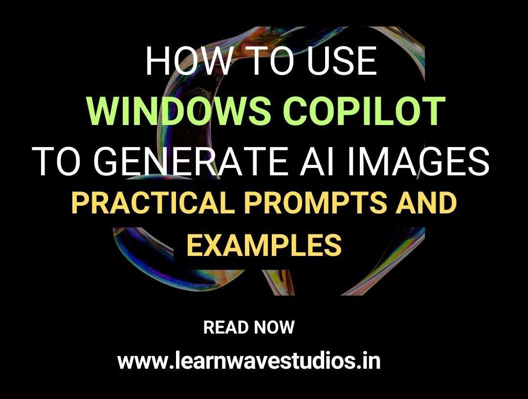 Windows Copilot to Generate AI Images