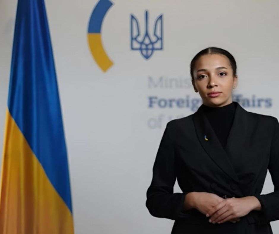 Victoria Shi Ukraine's AI Spokesperson